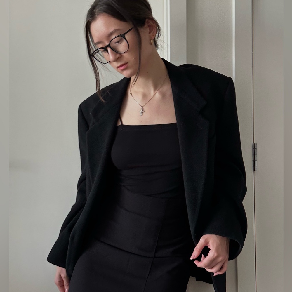 Elegant Black Women's Blazer